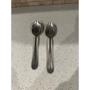 1903 TIFFANY & Co. "Norman" Spoon Set @ 6" Sliverplate No Monogram